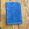 blue leather pocket journal